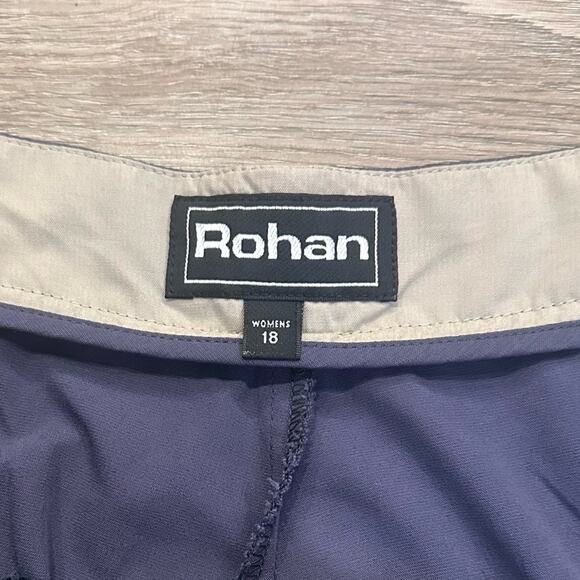 Rohan UK Women 18 Overlander Walking Hiking Trail Sun Protection Trouser Pants - Picture 3 of 11